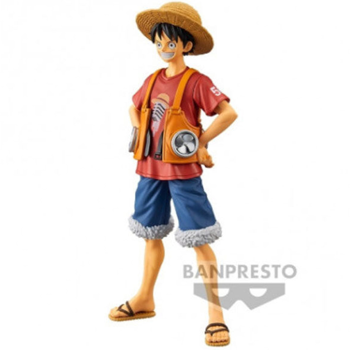 One Piece The Grandile Men Vol.1 Figura Luffy 16cm Banpresto