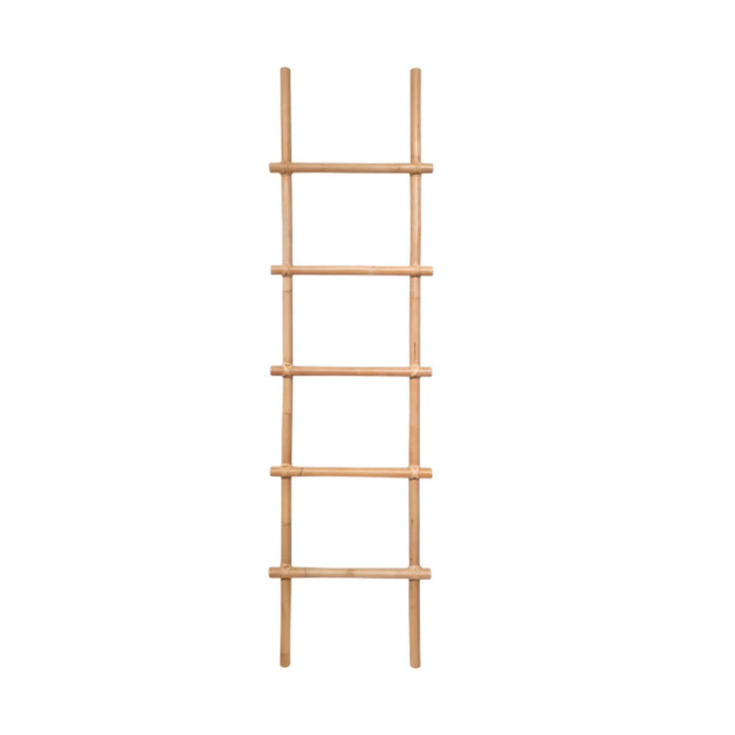 Echelle porte serviette en rotin naturel 190 cm - VIVIA