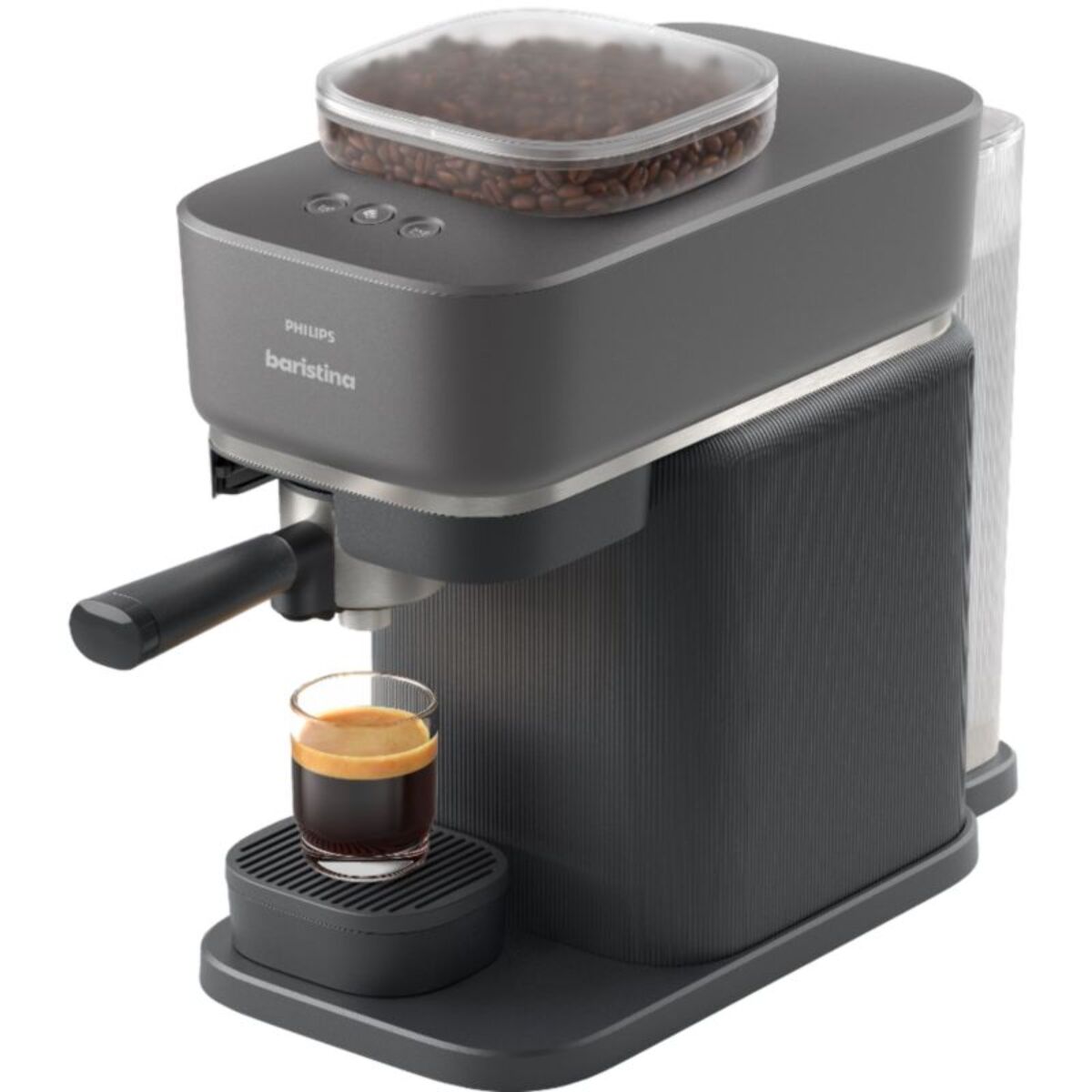 Machine à expresso PHILIPS Baristina BAR300/60 cafetière à grain Noire