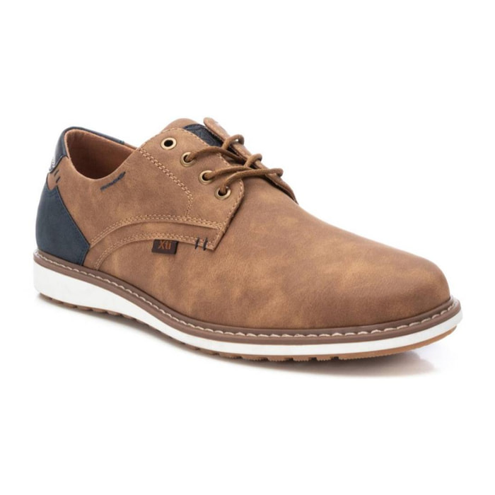 Zapato blucher/derby camel