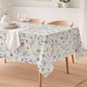 Nappe anti-taches PETALIA MULTICOLORE - en 100 % coton