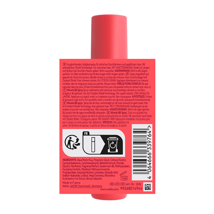 WELLA Invigo Color Brilliance Miracle BB Spray 150ml