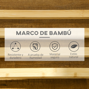 Perchero de Pie de Bambú con Ruedas Perchero de Madera Multifuncional con 6 Ganchos Barra y Estante para Pasillo Entrada Dormitorio 100x37x191 cm Natural