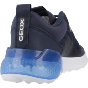 Zapatillas Niño de la marca GEOX  modelo J ACTIVART ILLUMINUS AZUL