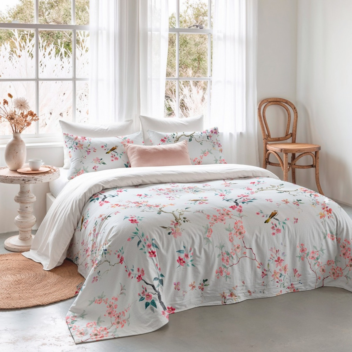 Housse de couette nordique multicolore