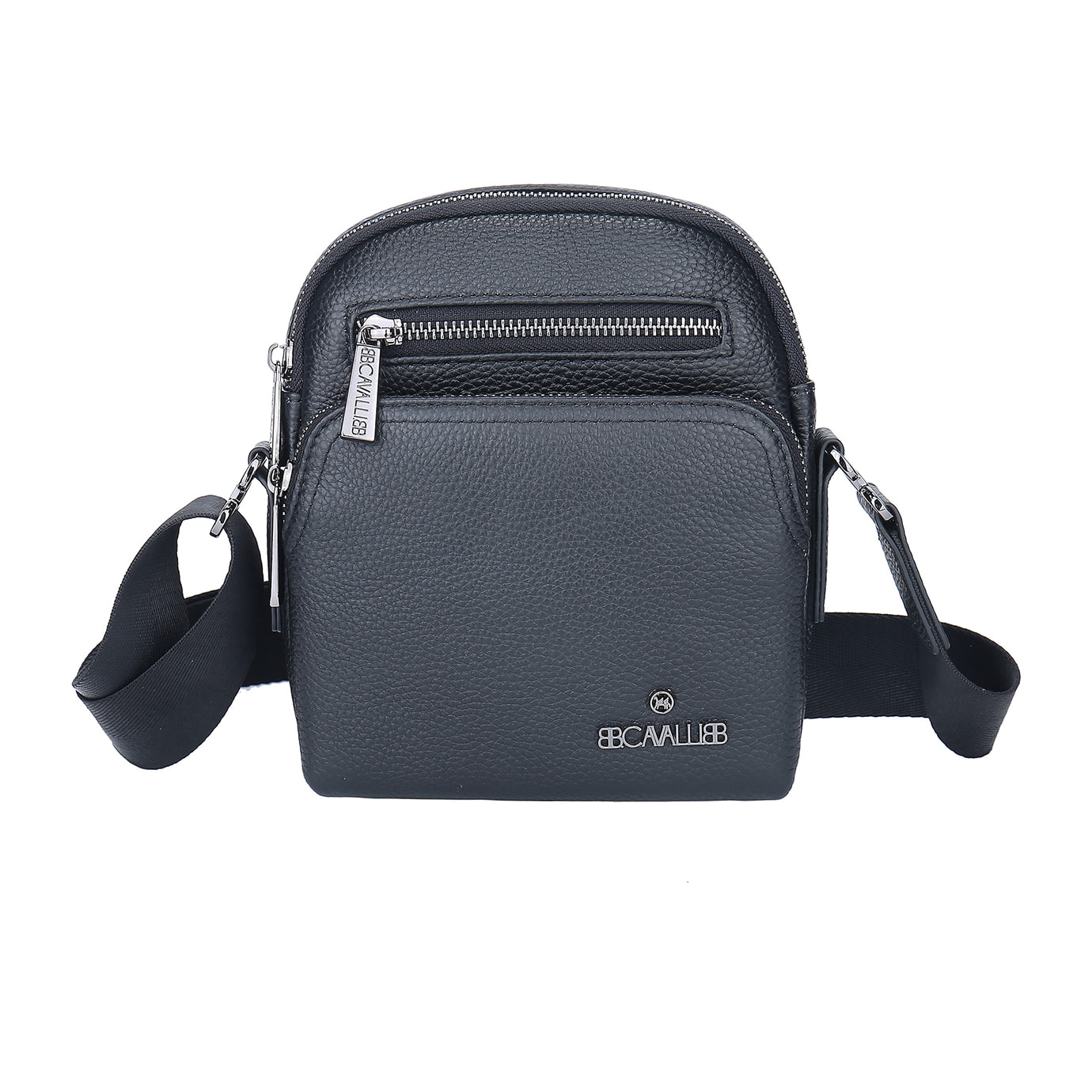 Borsa a tracolla  da uomo In Vera pelle Made in Italy 16x20x9 cm