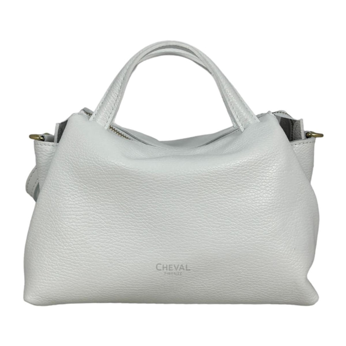 Bolso de mano Cheval Firenze Algedi Mini Blanco