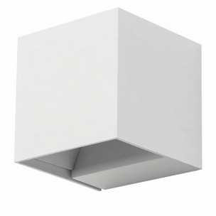 Forlight REX (2uds) Aplique Exterior LED con Haz de Luz Modulable IP54 Luz LED Blanco Cálido 3000K 5.2W y 244lm Blanco