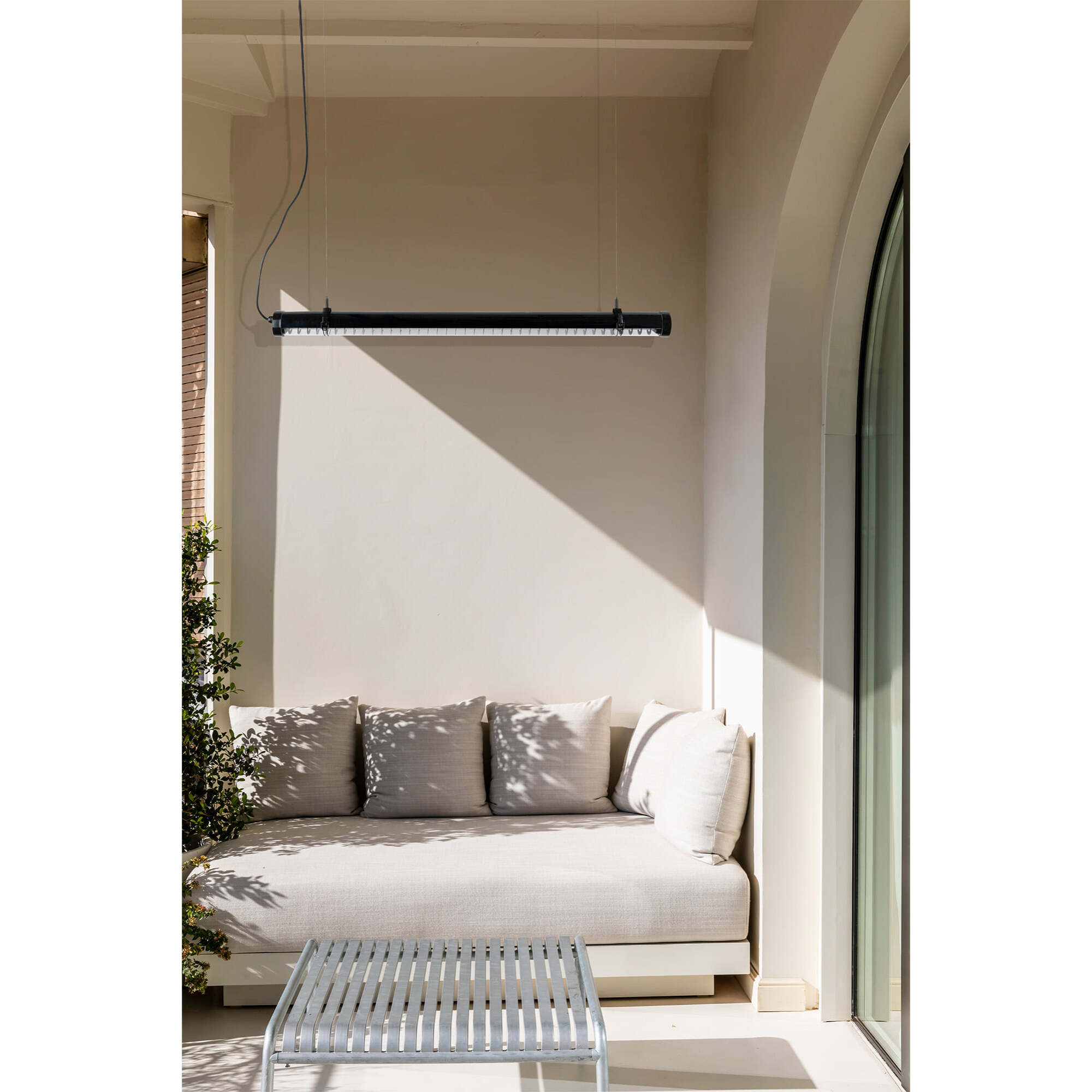 SCUBA LOUVER 1200 Colgante negra 36W