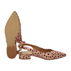 Ballerine pois - tacco 3,0 cm