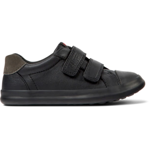 Sneakers - CAMPER Pursuit - Nero - Pelle liscia / Tessuto tecnico