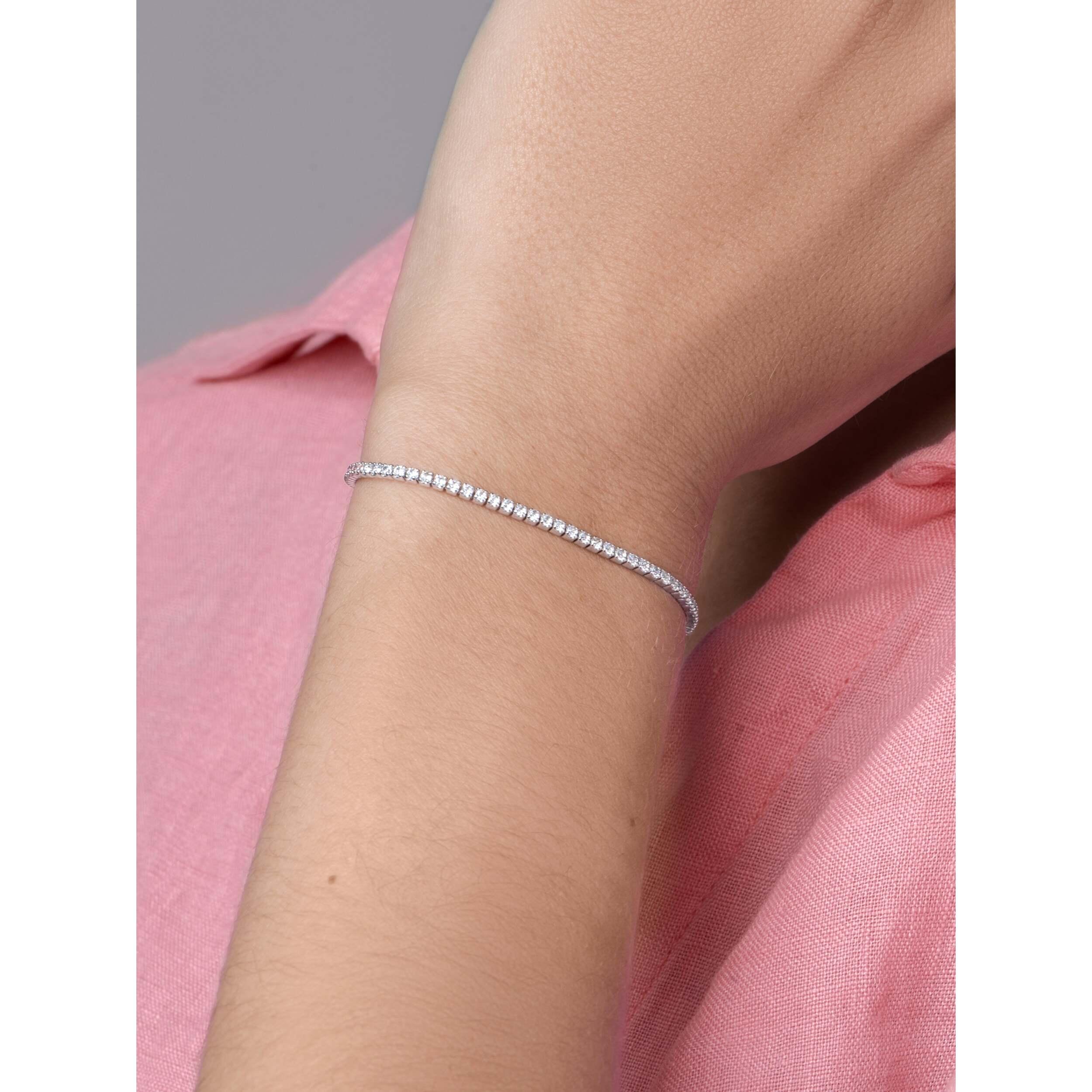 Pulsera Riviere Spark Plata