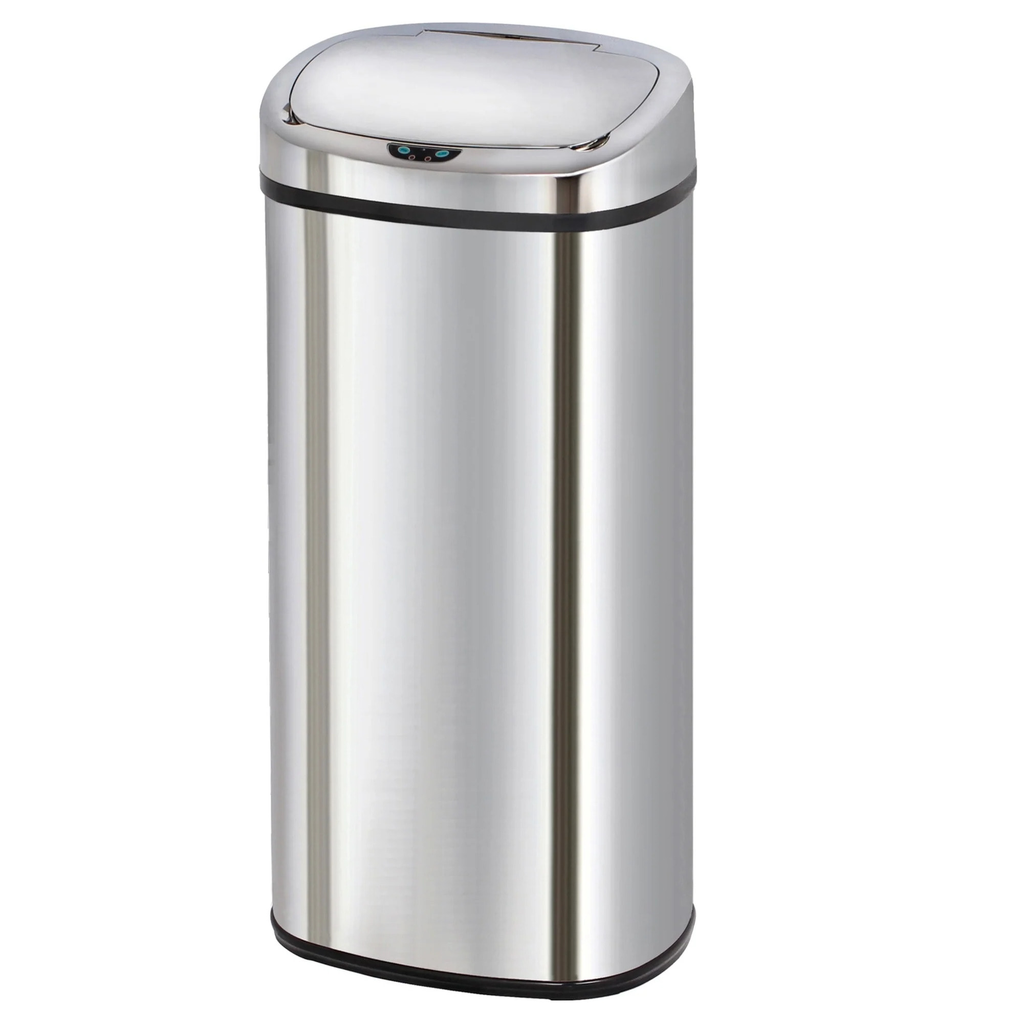 Poubelle automatique inox MAJESTIC argent 80L