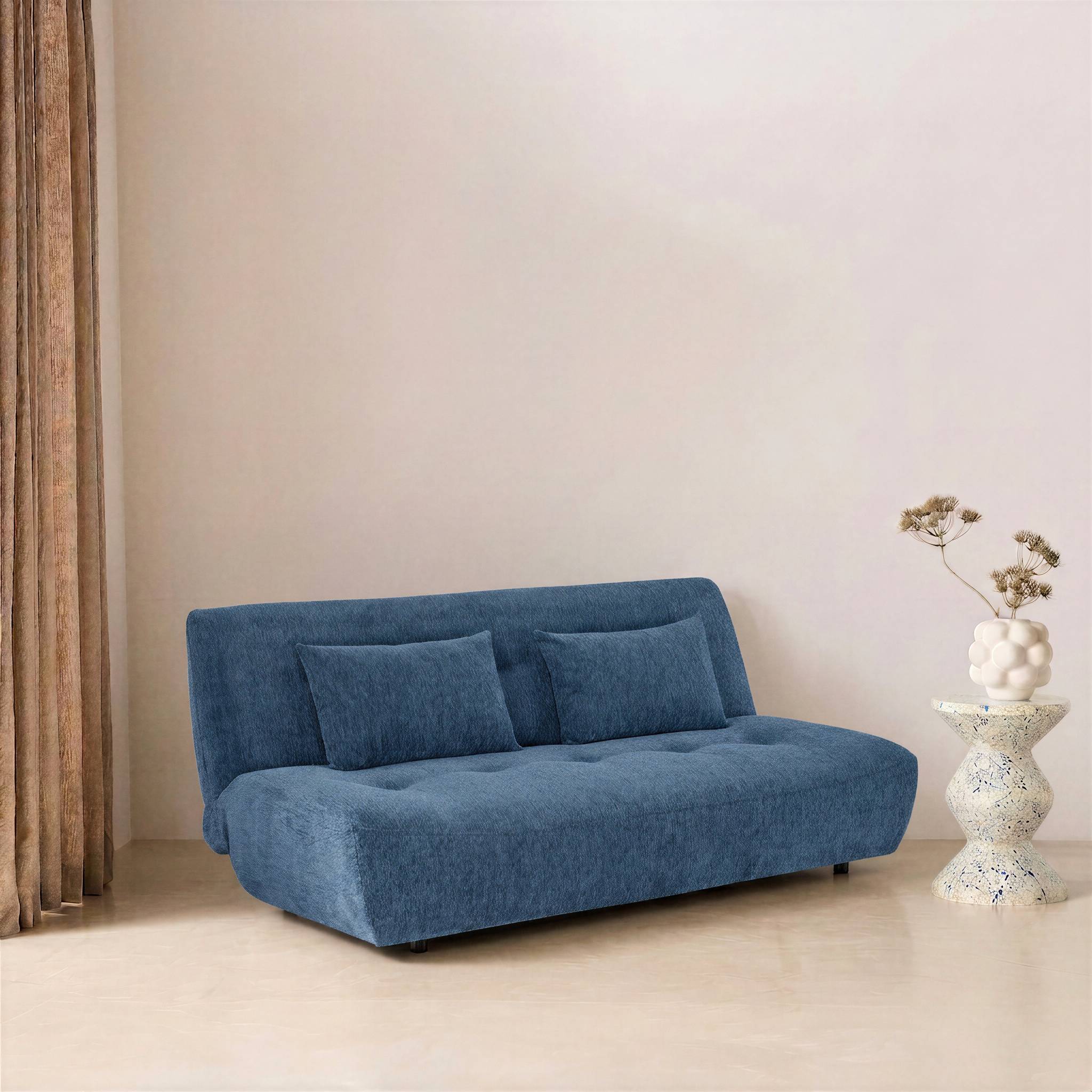 Banquette convertible tissu chenille 3 places KLIK