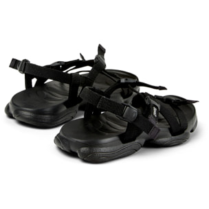 Sandalias - CAMPER Karst Sandal - Negro - Textil técnico