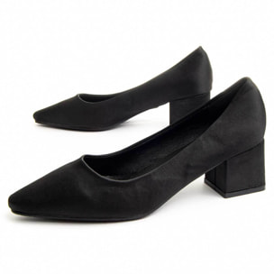 Zapatos de Tacón - Negro - Altura: 5 cm