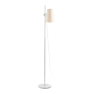 LUPE Lampadaire chrome