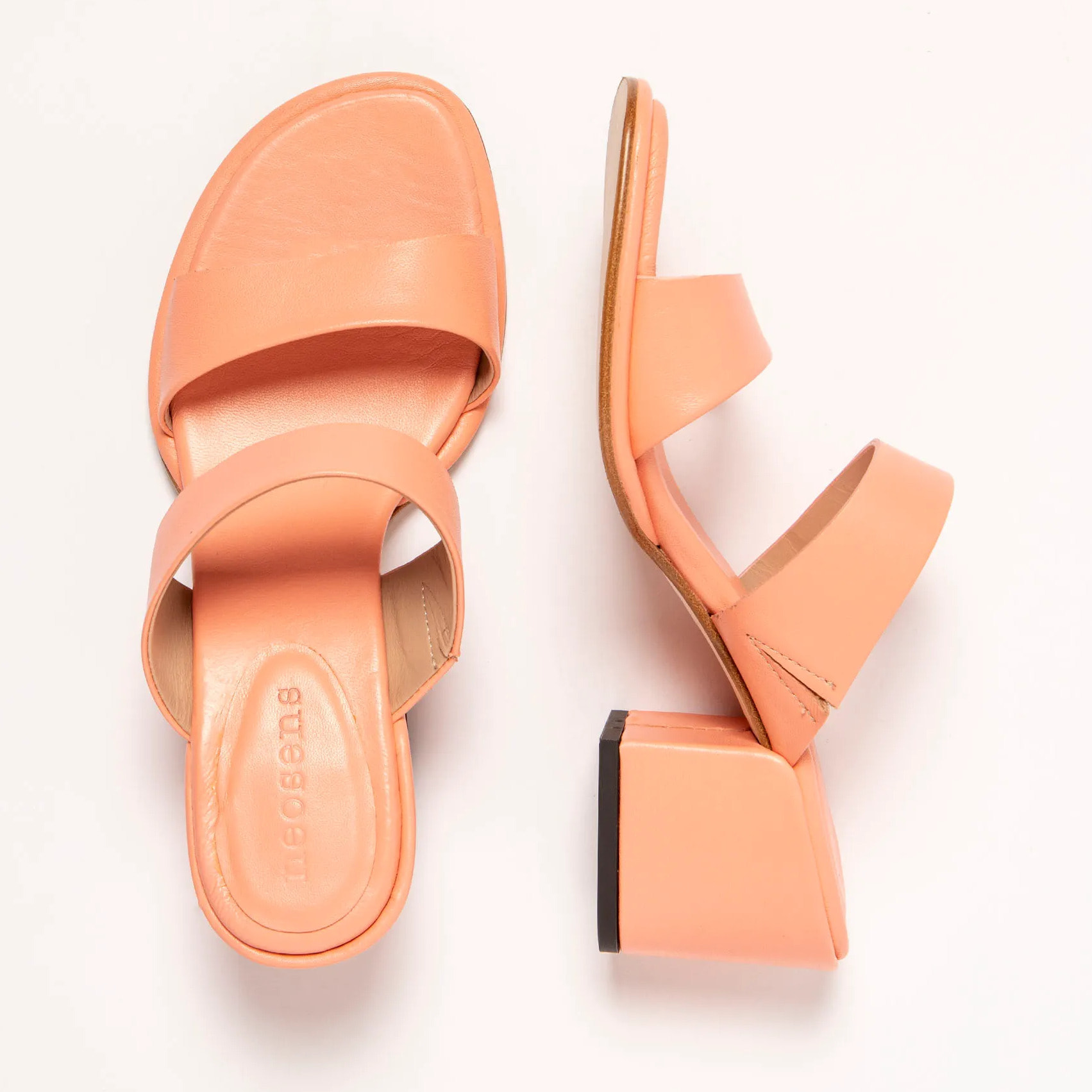 Sandalias con tacón S3174 NAPPA PEACH PINK/ FABER color Peach pink