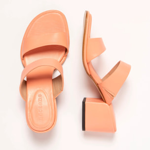 Sandalias con tacón S3174 NAPPA PEACH PINK/ FABER color Peach pink