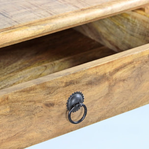 Tavolo da salotto in legno di mango 160x80x78