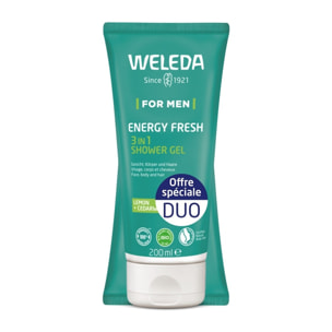WELEDA -  DUO Douche Homme Energy Fresh 3en1