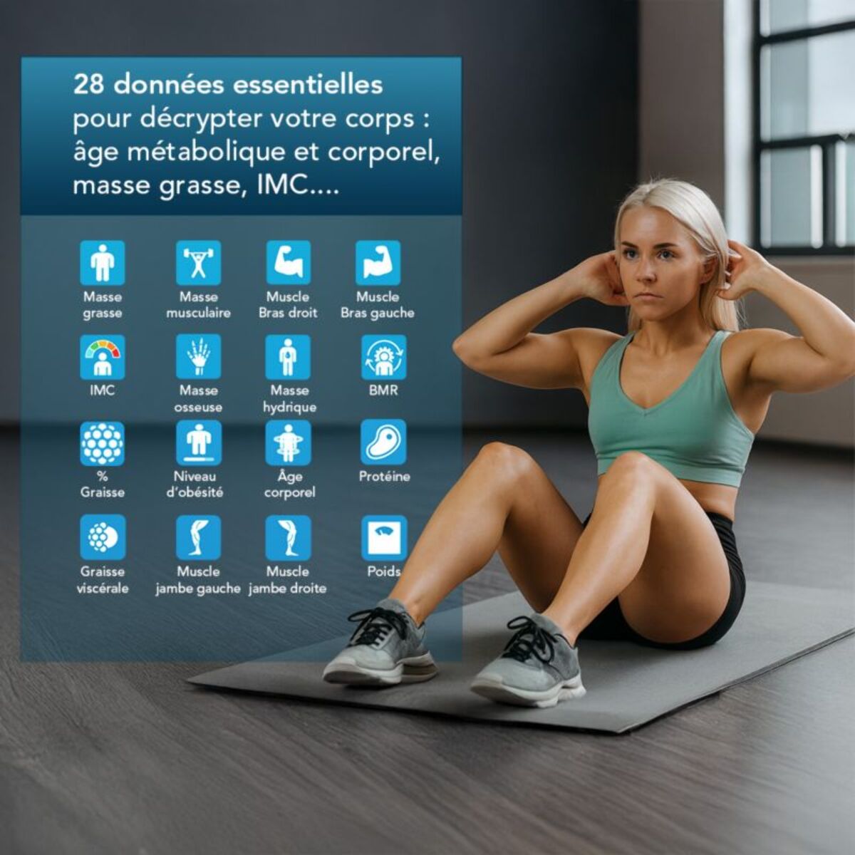 Pèse personne impédancemètre HAEPI Hi-Anna-GR