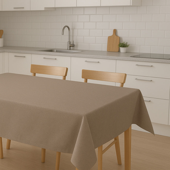 CASSESE HOME Tovaglia Loneta con Piegolina - Misto Cotone/Poliestere