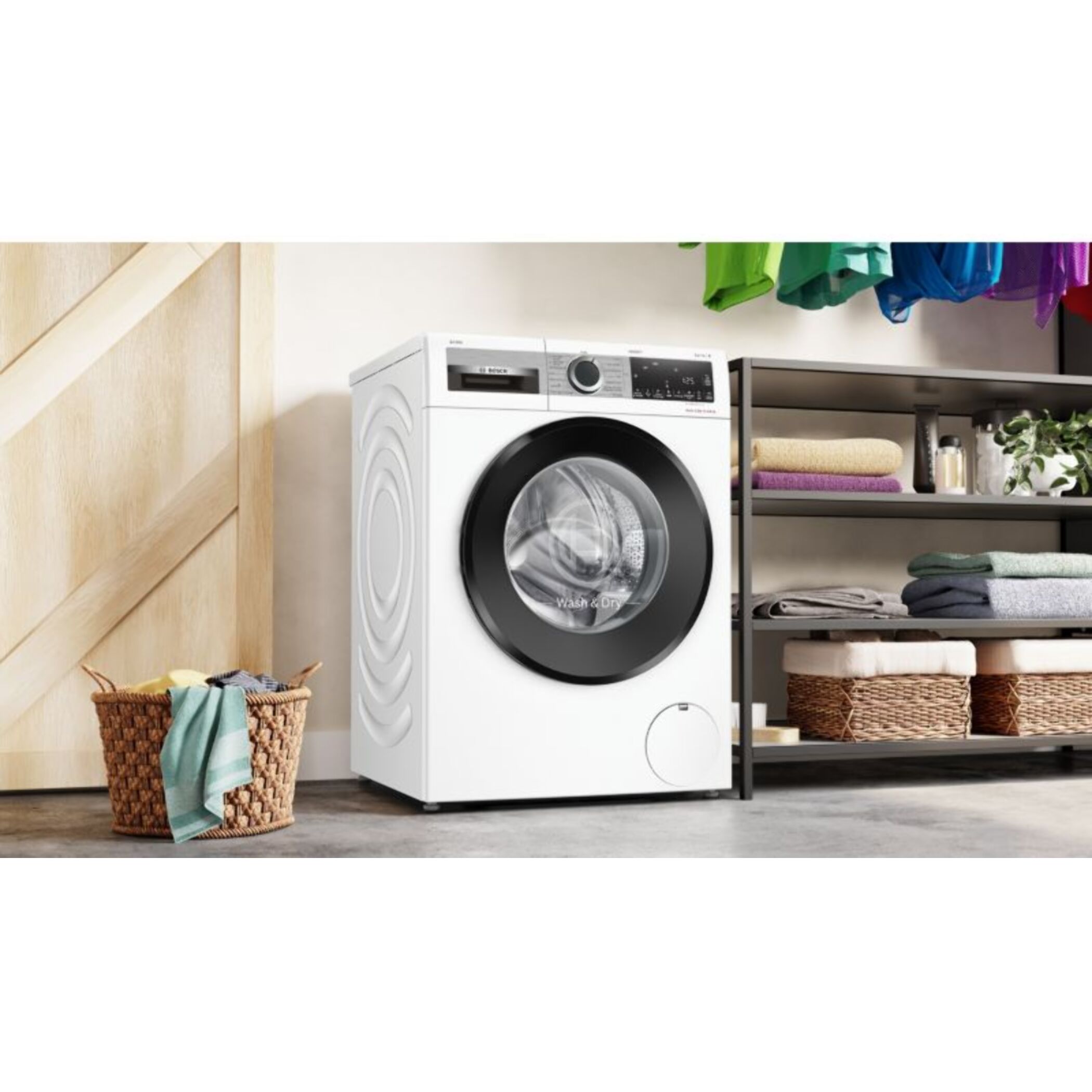 Lave linge séchant hublot BOSCH WNG254ASFR Série 6