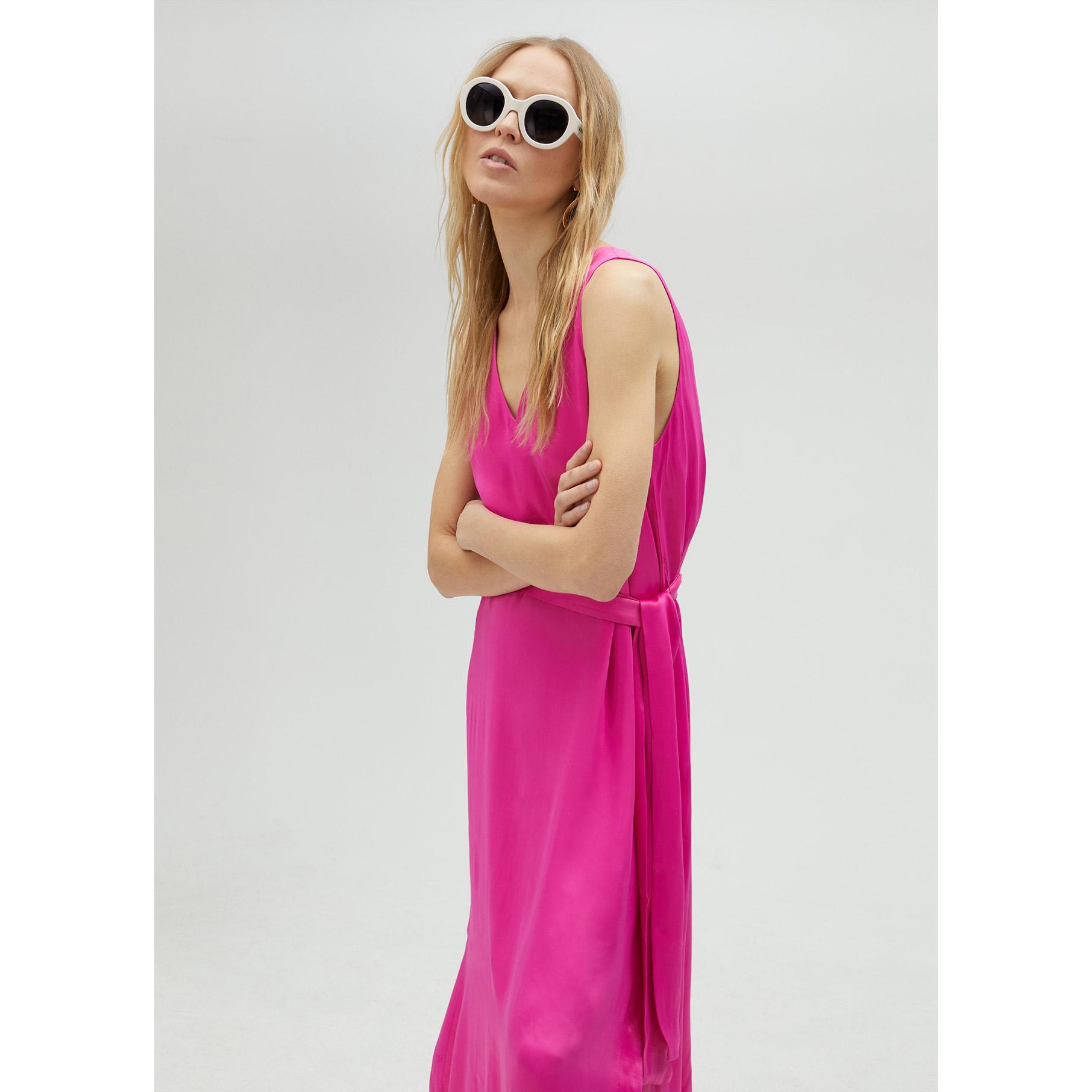 Vestito midi con spalline