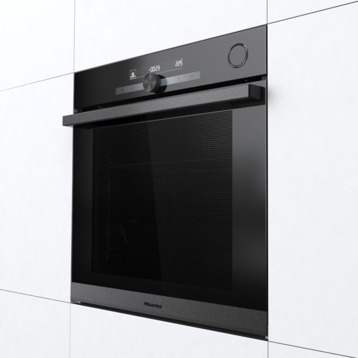 Four encastrable fonction vapeur HISENSE O643PG - Pyrolyse, Vapeur Combinée, Cuisson Voûte EvenBake, 77L