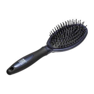 Brosse rubber métal tête ovale