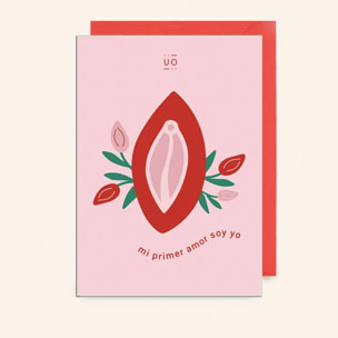 Postal "Mi primer amor soy yo"