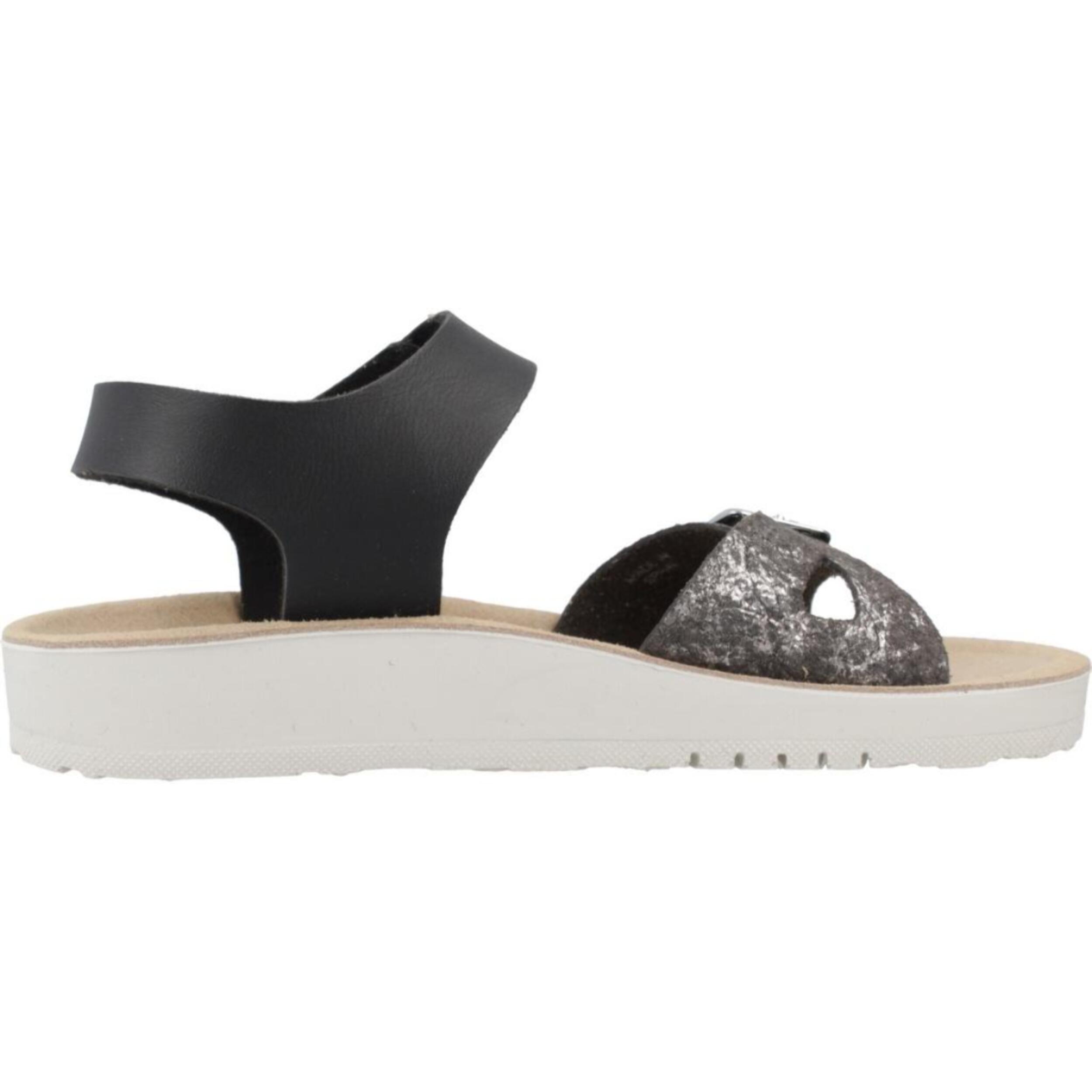 Sandalias Niña de la marca GEOX  modelo J SANDAL COSTAREI GI NEGRO