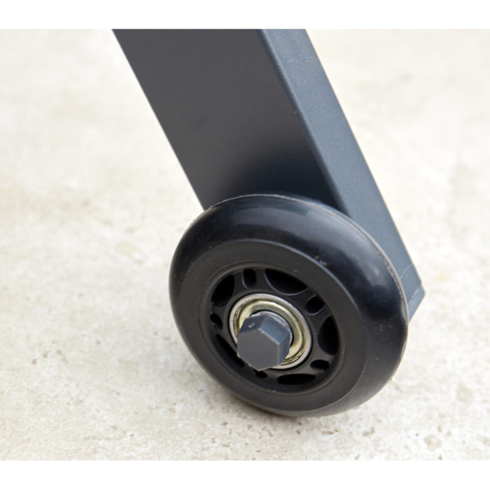 Transat de jardin en acier - terracotta - GOZO