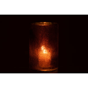 J-Line photophore Miroir - verre - or - large