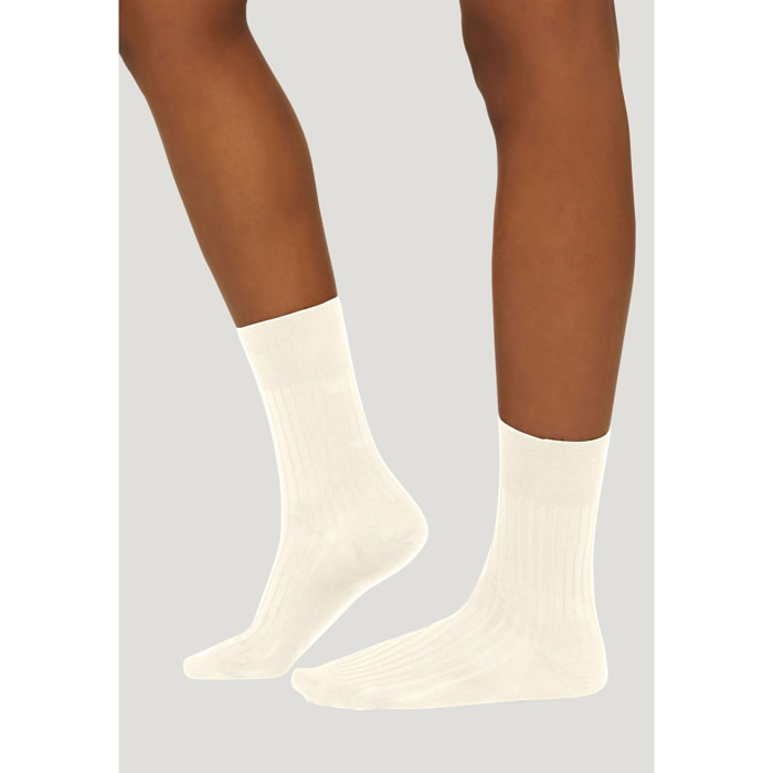 Calzini Luxury Cotton Rib Socks
