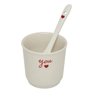 Coffret de 2 tasses Valentine