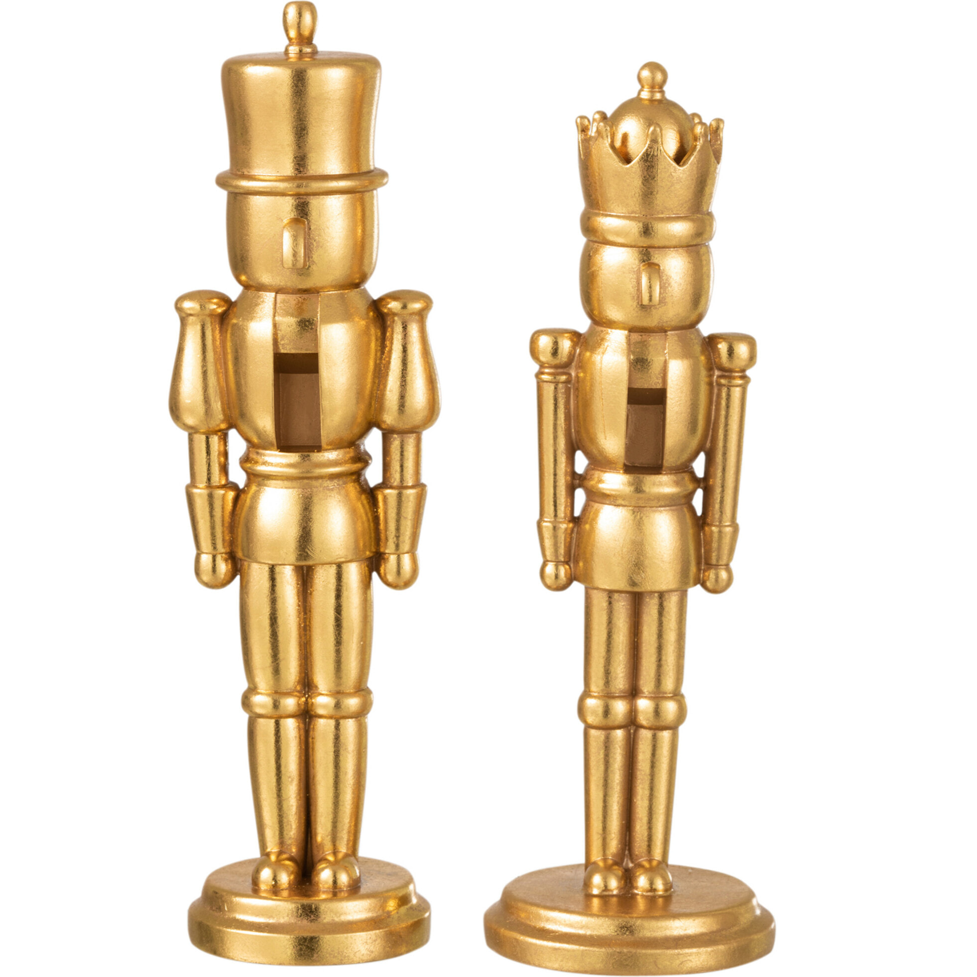 J-Line figurine Casse-Noisette - polyrésine - or - medium - 2 pcs