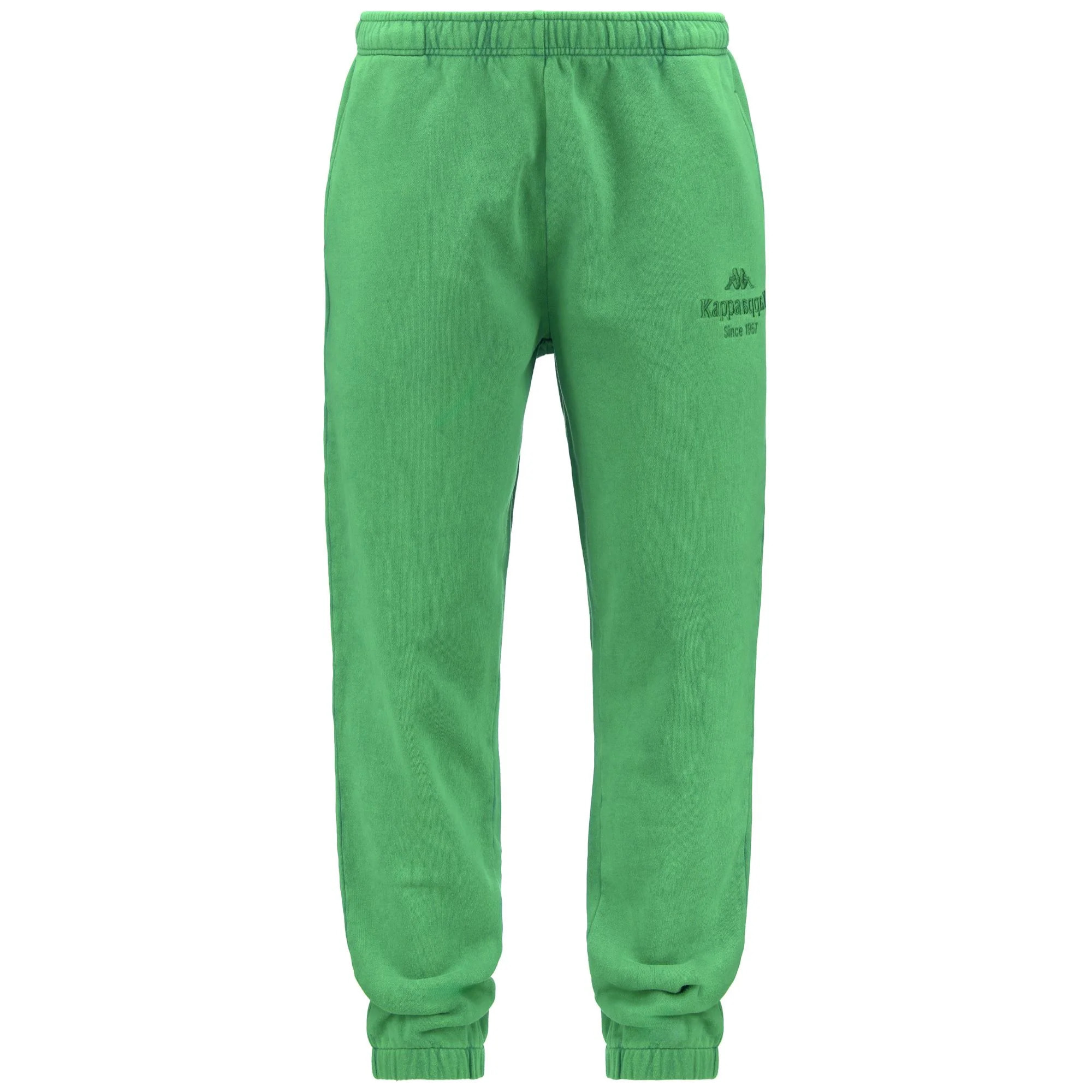 Kappa - Pantaloni Uomo Verde - Authentic Premium Lazlo