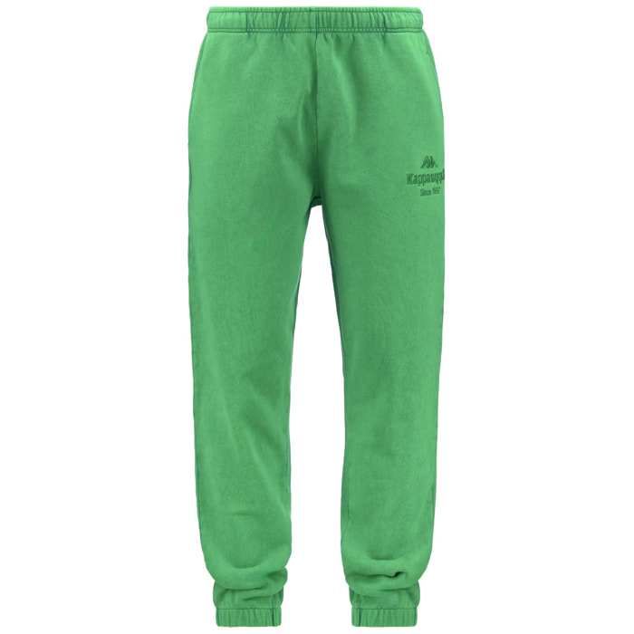 Kappa - Pantaloni Uomo Verde - Authentic Premium Lazlo