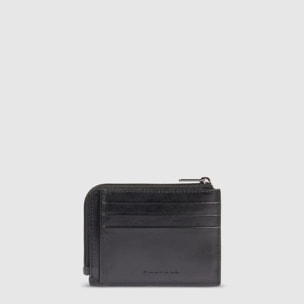 Piquadro Bustina portamonete, documenti e carte di credito con protezione RFID