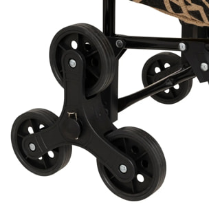 Chariots de courses 6 roues "Terre Inconnue" jute