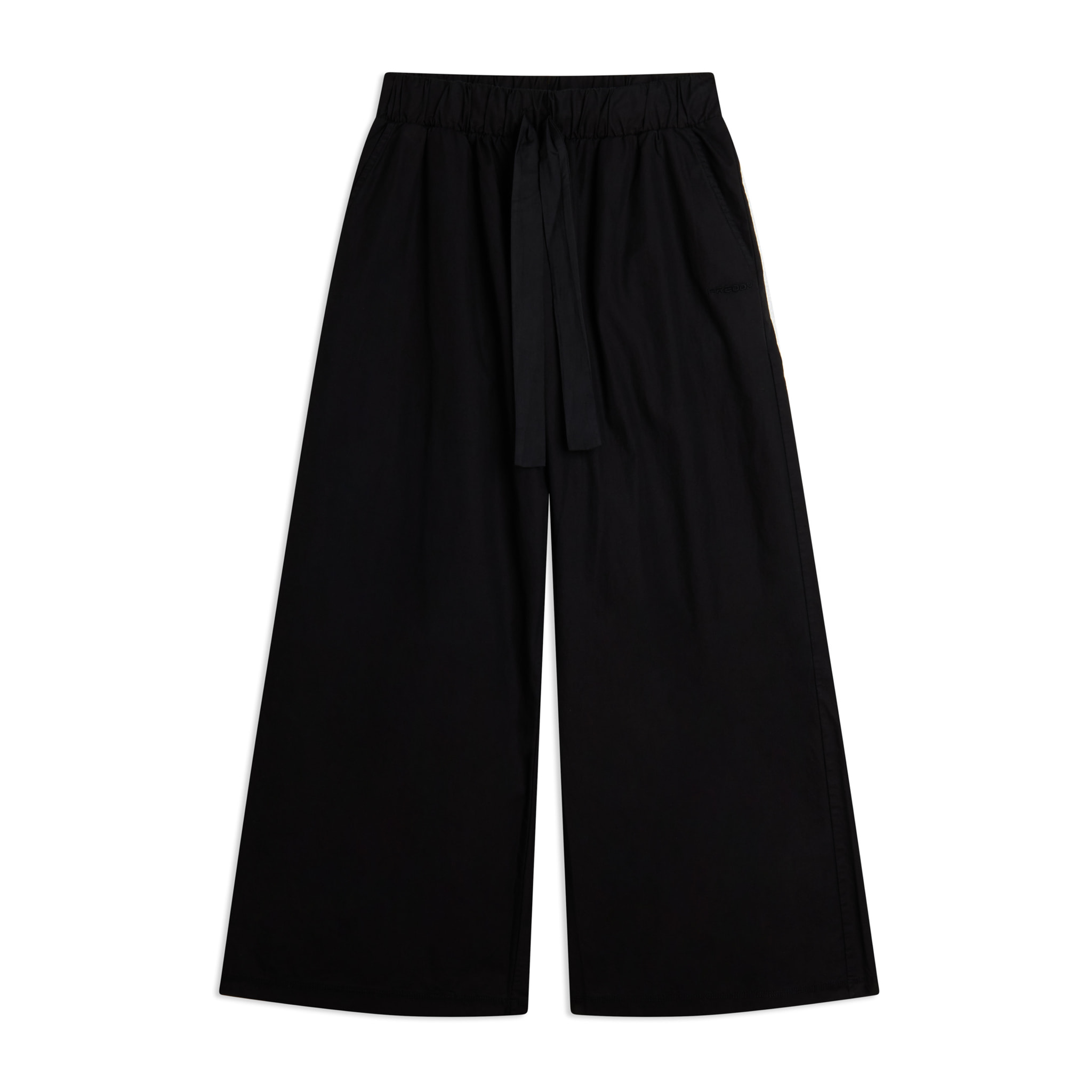 Pantaloni sportivi wide leg da donna in cotone stretch