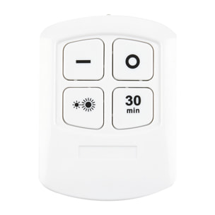Lampe Led Cob A Pression X2 Avec Telecommande