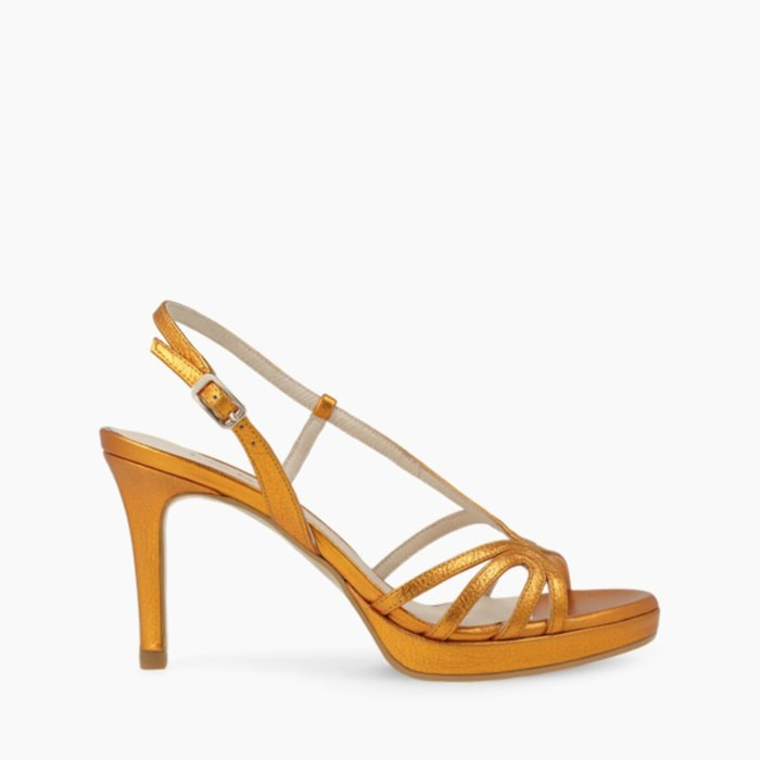 SANDALIAS NARANJAS LODIN