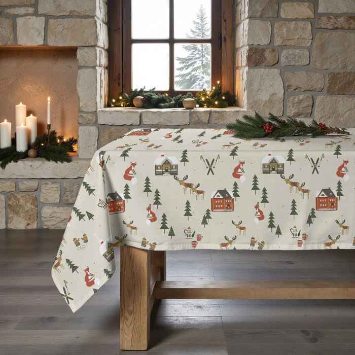 Nappe en résine Anti-tâches Merry Christmas 38