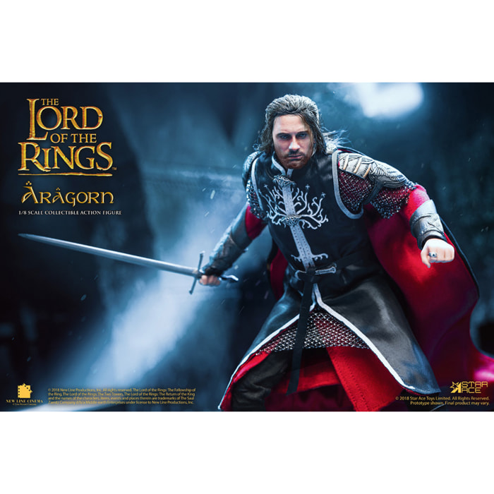 Il Signore Degli Anelli King Aragorn 2.0 Regular 1/8 Figura Action Figura Star Ace