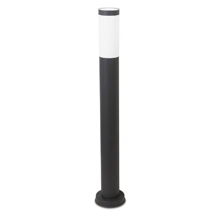 Forlight Baliza Ip55 Koral 800Mm E27 23W Gris Urbano 1485Lm