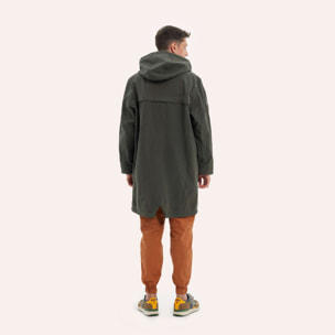 Parka MUNICH rain lifestyle de poliéster caqui
