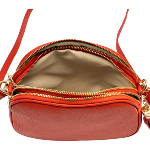 Aliminusa bolso bandolera Mujer. Piel auténtica Dollaro.